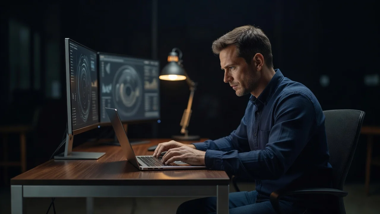 Kleines E-Commerce-Team plant Content- und Produktseiten gemeinsam am Schreibtisch